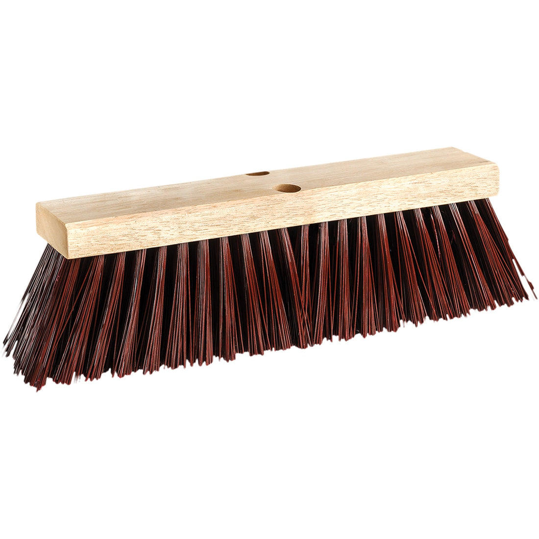 M2 Professional Barn & Street Push Broom, 16", X-Coarse, Polypropylene Bristles