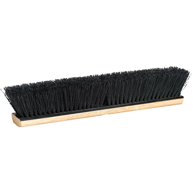 M2 Professional Push Broom Head, Medium, PVC/Tampico Bristles