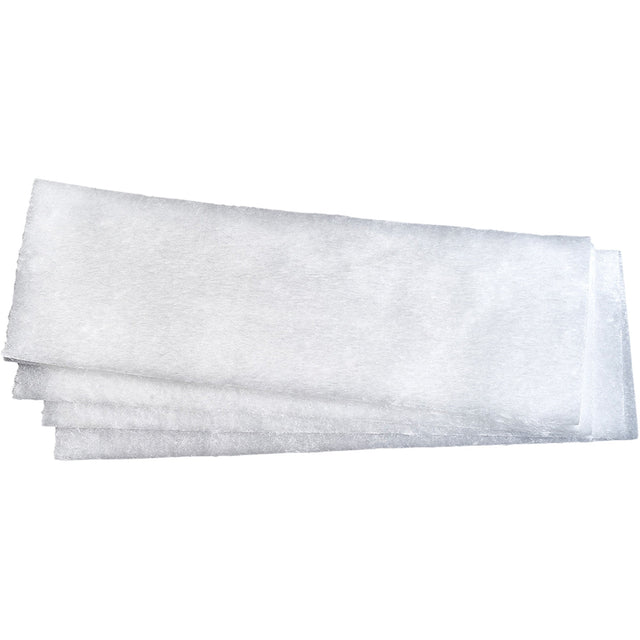 M2 Professional Static Attack Mop Sheets, Polyethylene, White