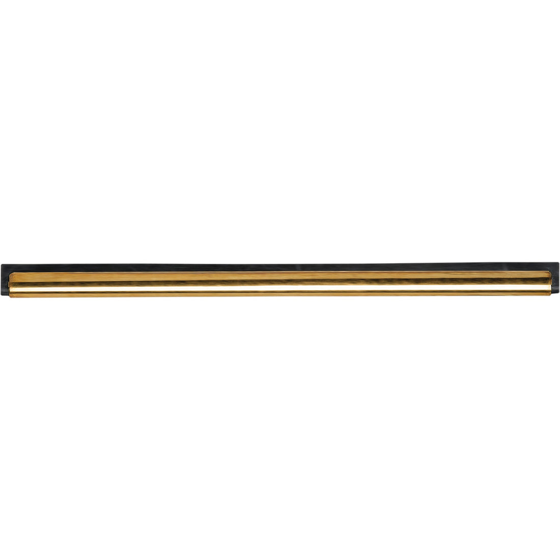 M2 Professional Window Squeegee Channel and Rubber, Rubber, Brass Frame