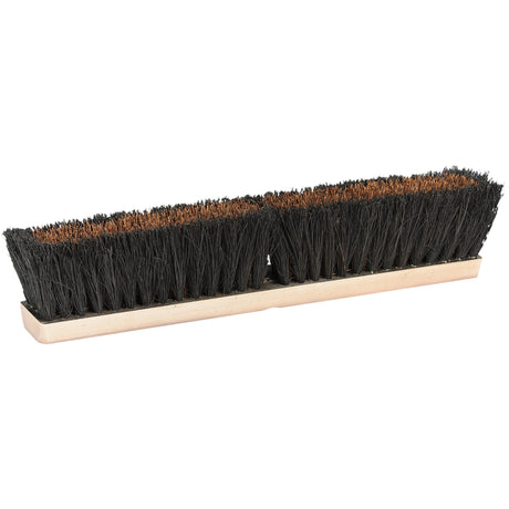 M2 Professional Push Broom Head, 36", Coarse/Medium, Tampico/Palmyra Bristles