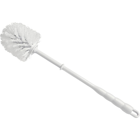 M2 Professional Bowl Brush, 15-1/2" L, Polypropylene Bristles, Red/White