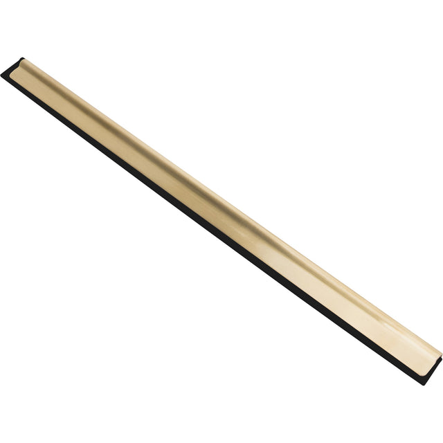 RMP Maintenance Window Squeegee Blade, Rubber, Brass Frame