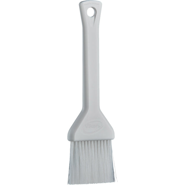 Vikan 2" Pastry Brush, Soft Bristles, 7-3/4" Long, White