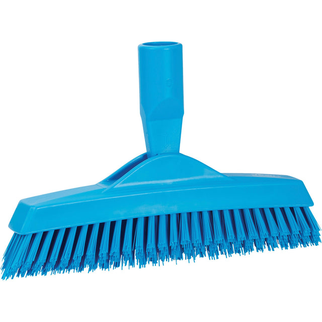 Vikan Grout Brush, Stiff Bristles, 9-1/4" Long, Blue