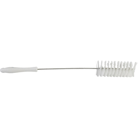 Vikan 2.4" Detail Valve Brush, Medium Bristles, 20" Long, White