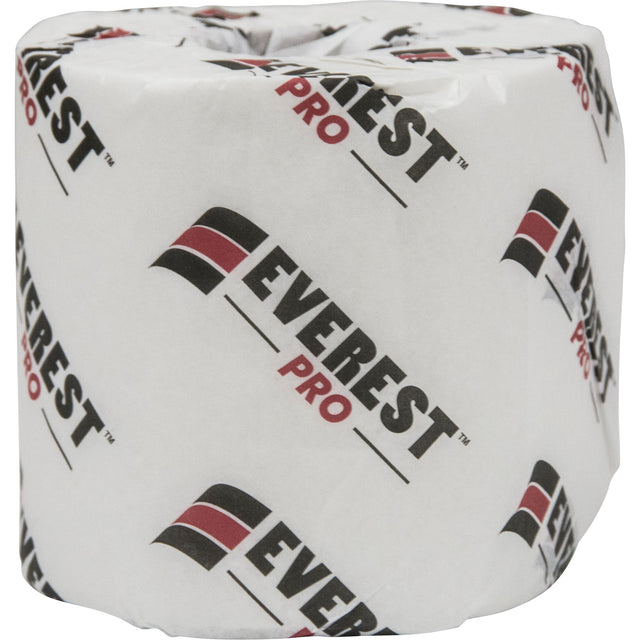 Sunset Converting Corporation Everest Pro™ Toilet Paper, 2 Ply, 420 Sheets/Roll, 105' Length, White