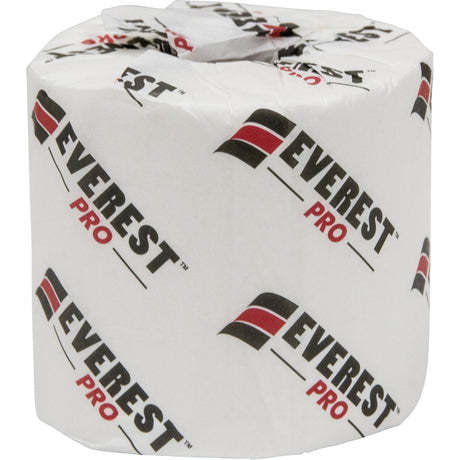 Sunset Converting Corporation Everest Pro™ Toilet Paper, 1 Ply, 1000 Sheets/Roll, 250' Length, White