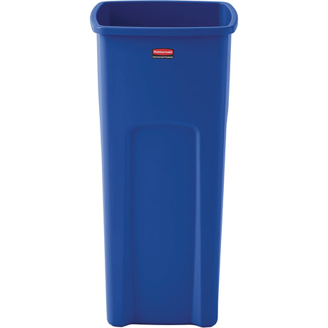 Rubbermaid Untouchable® Square Recycling Container, Bulk, Plastic, 23 US gal.
