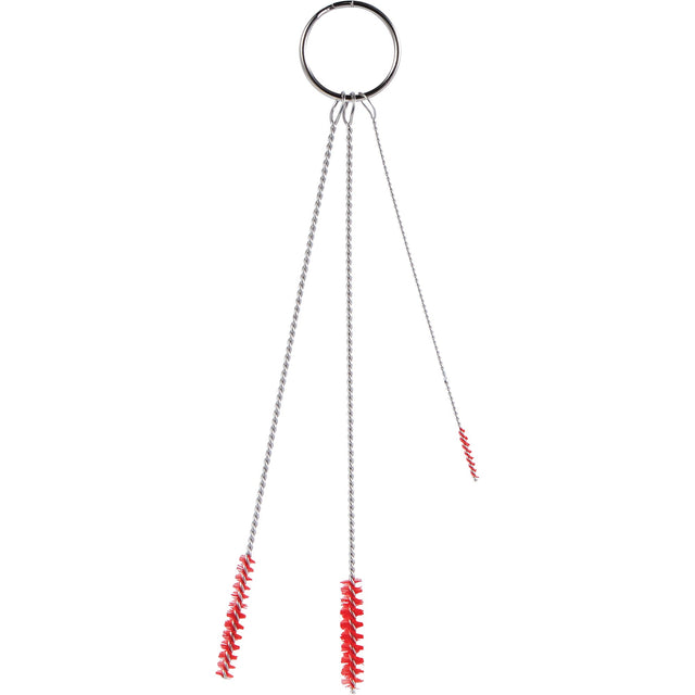 Vikan Small Diameter Brush Set, Soft Bristles