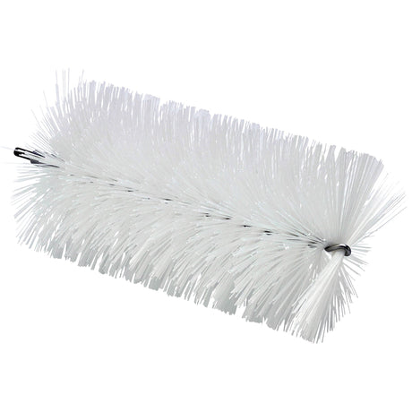 Vikan 3.5" Brush for Flex Rod, Medium Bristles, 7-7/10" Long, White