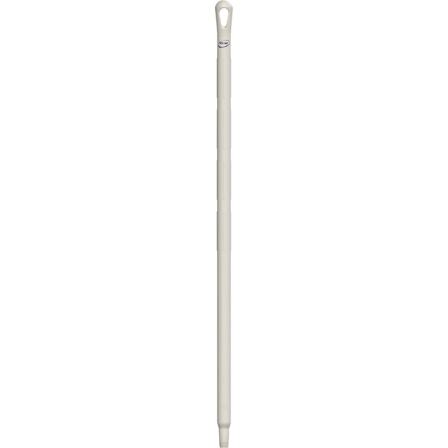 Vikan Ultra Hygiene Handle, Broom/Brush/Pad Holder/Scraper/Squeegee, White, Standard, 40" L