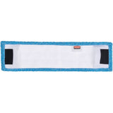 Rubbermaid Adaptable Flat Mop Pad, Finishing, Microfibre, 5-1/2" x 19-1/2"