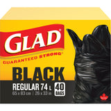 Glad Regular, Black