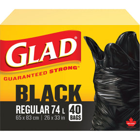Glad Regular, Black