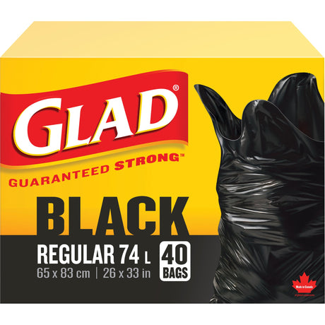 Glad Regular, Black