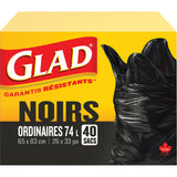 Glad Regular, Black