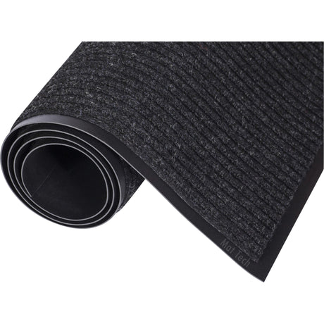 Mat Tech Prorib Entrance Matting, Wiper/Scraper, Charcoal