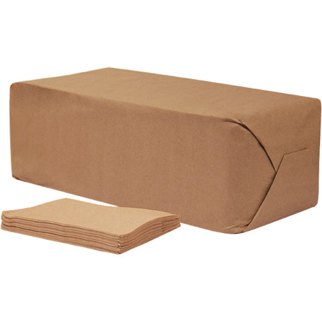 Cascades Pro Select® Brown Napkins, 1 Ply, 12" x 12"
