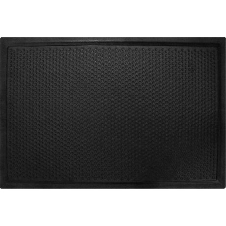 M+A Matting DuraComfort Anti-Fatigue Mat, Bubbled, 3' x 5' x 1/2", Black, Nitrile