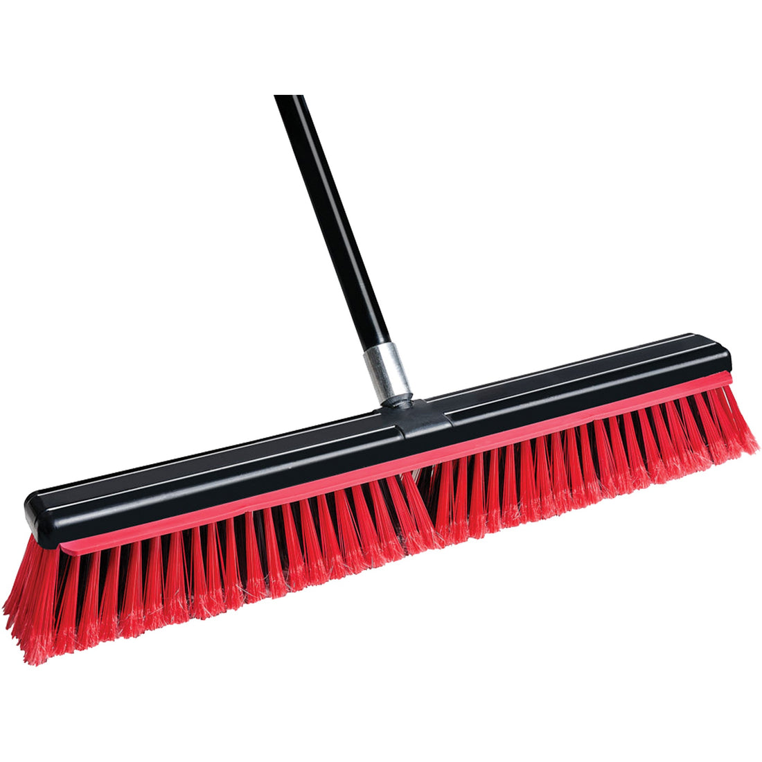 M2 Professional Squeegee Broom with Handle, 24", Medium, PVC Bristles