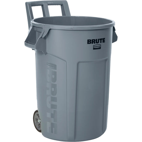 Rubbermaid Vented Brute® Container with Wheels, 32 US gal.