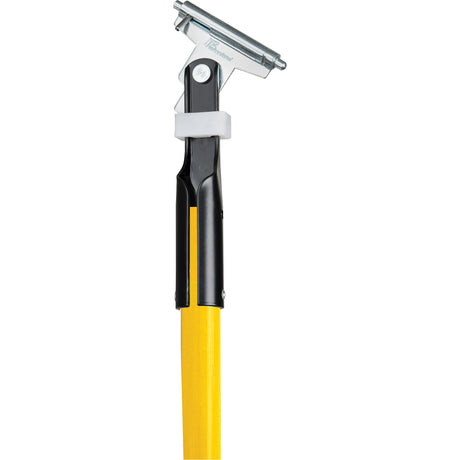 M2 Professional Yellow Clipper Dust Mop Handle, Fibreglass, 1" Diameter, 60" Length