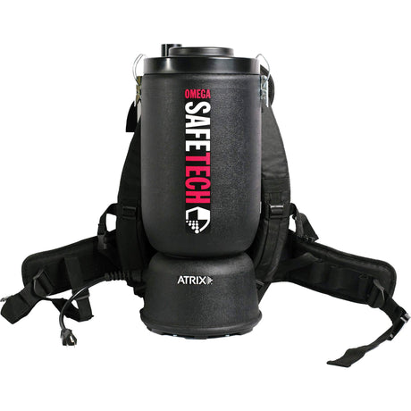 Atrix Omega SafeTech HEPA Backpack Vacuum