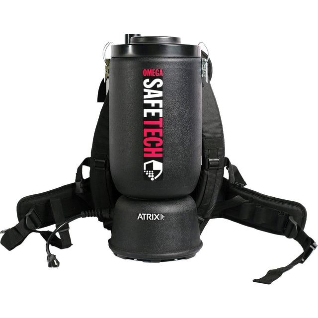 Atrix Omega SafeTech HEPA Backpack Vacuum
