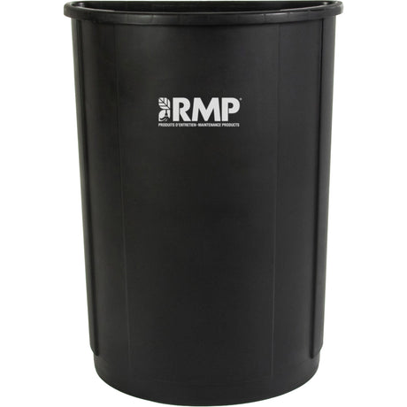 RMP Maintenance Half-Round Garbage Bin, Polyethylene, 21 US gal.