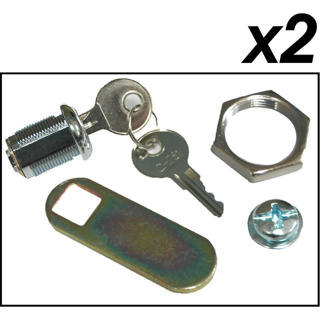 Rubbermaid Specialmade Cleaning Cart Lock & Key Assembly