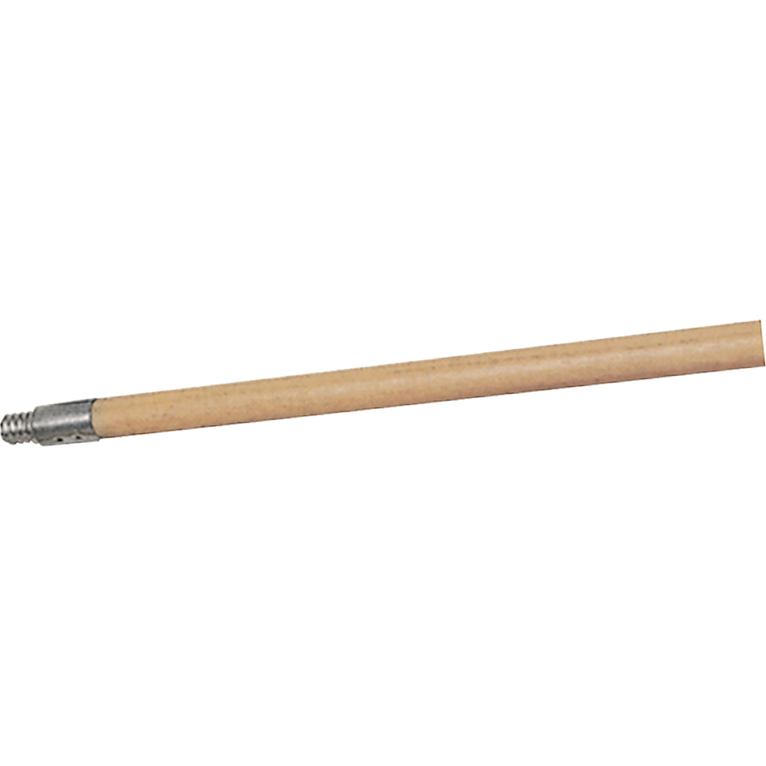 Rubbermaid Structural Foam Push Broom Handle, Wood, ACME Threaded Tip, 15/16" Diameter, 60" Length