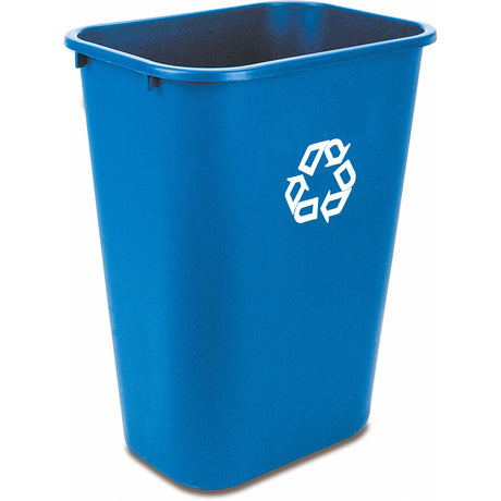 Rubbermaid Recycling Container , Deskside, Plastic, 41-1/4 US Qt.