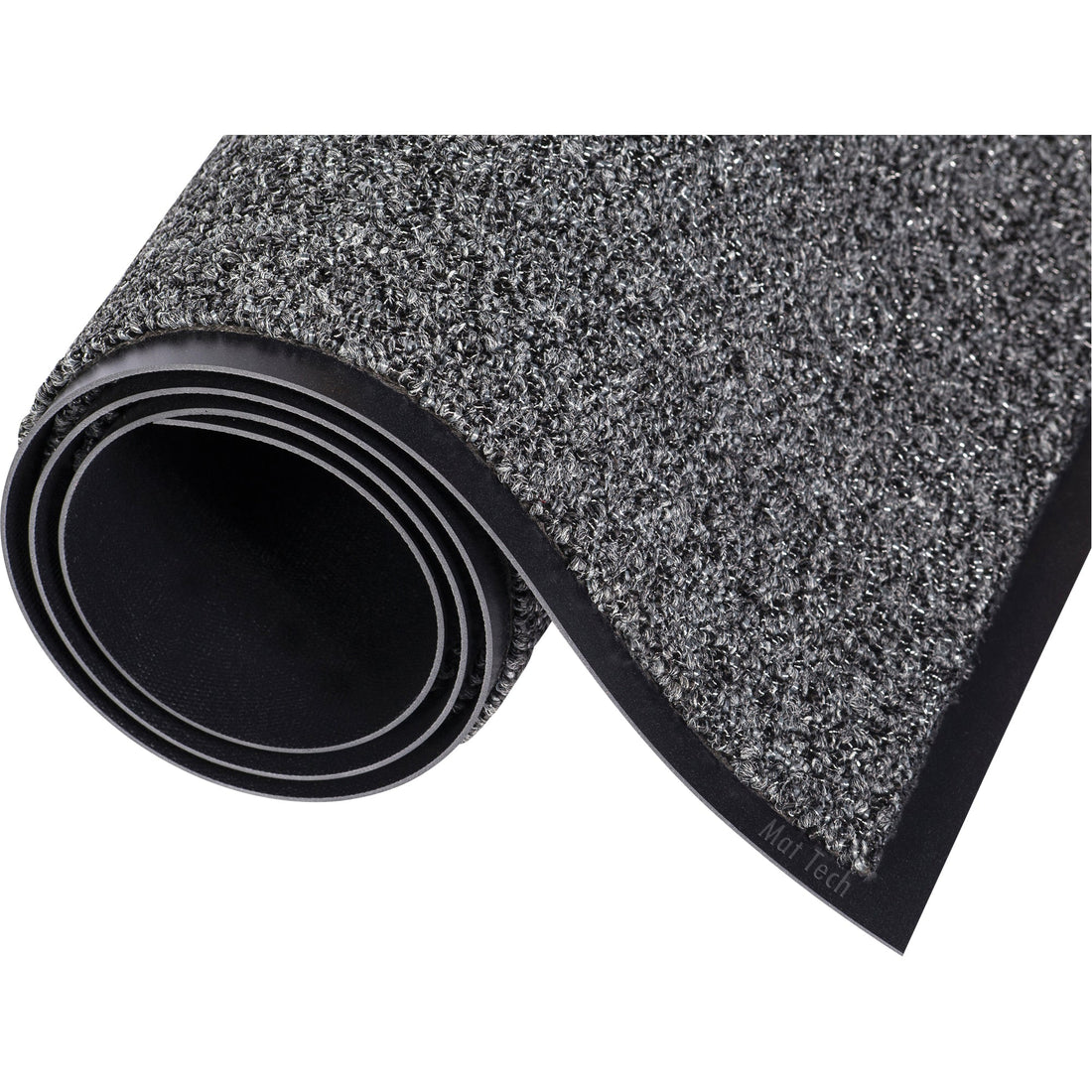 Mat Tech Cross-Over Matting, Wiper/Scraper, Charcoal