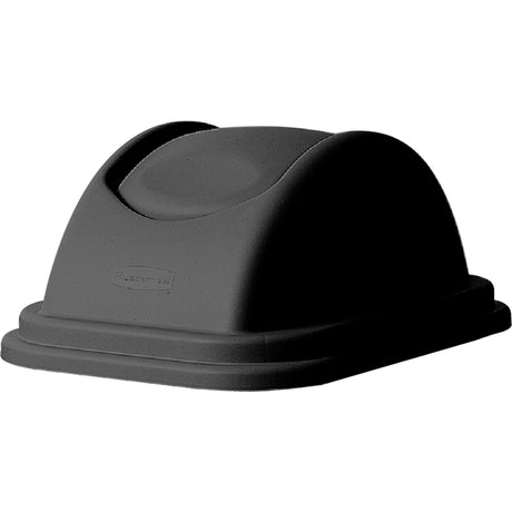 Rubbermaid Soft Wastebasket Covers, Dome Lid/Swing Lid, Plastic, Fits Container Size: 16" x 11-5/8"