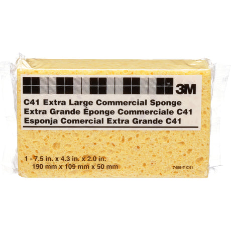 3M Commercial Size Sponge, Cellulose, 4-1/2" W x 7-1/2" L