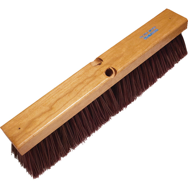 Felton Brushes Heavy-Duty Garage & Concrete Push Broom, Coarse/Stiff, Polypropylene Bristles