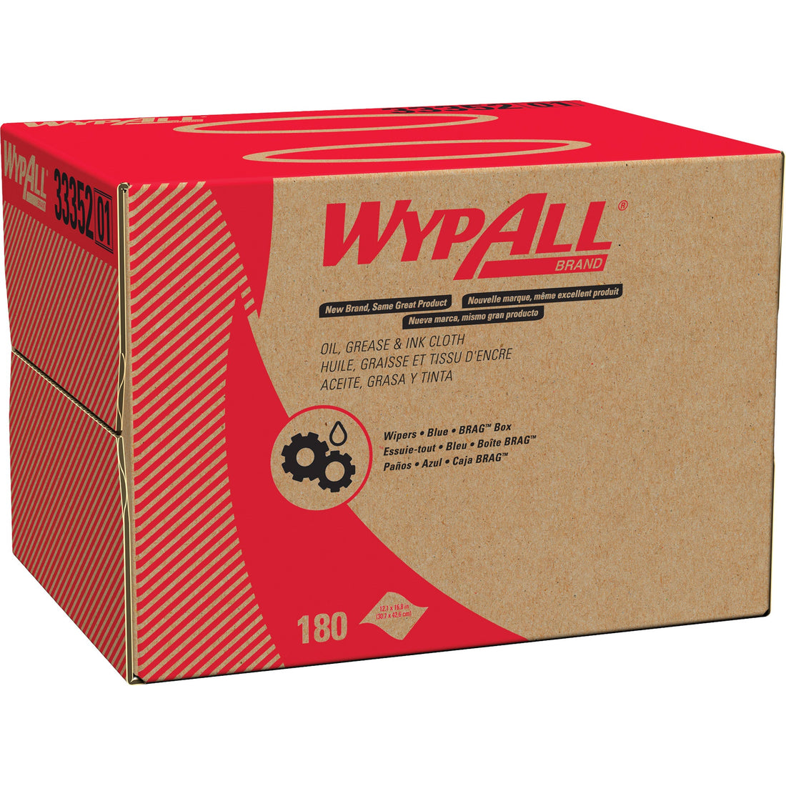 Kimberly-Clark WypAll Oil, Grease & Ink Cloth, Specialty