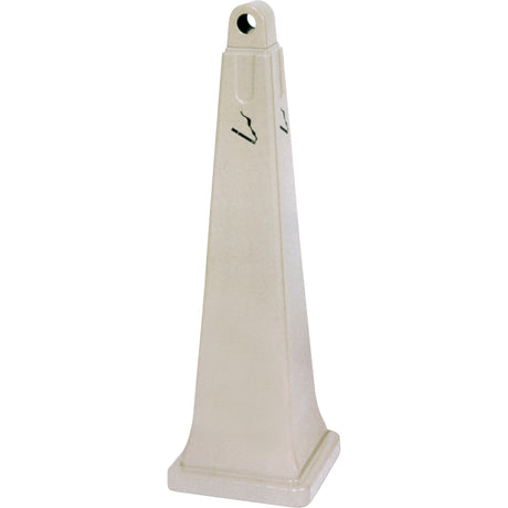 Rubbermaid Groundskeeper™ Cigarette Waste Collectors, Free-Standing, Plastic, 1 US gal. Capacity, 39-3/4" Height
