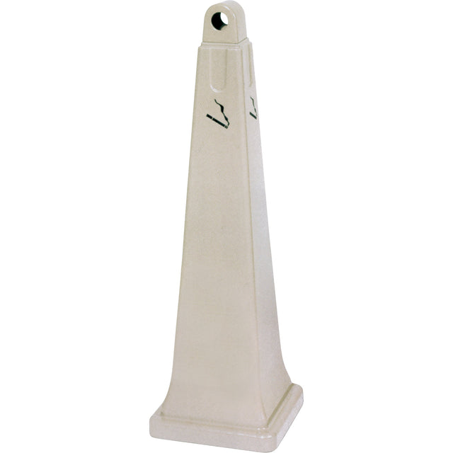 Rubbermaid Groundskeeper™ Cigarette Waste Collectors, Free-Standing, Plastic, 1 US gal. Capacity, 39-3/4" Height