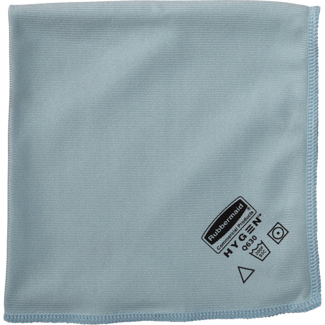 Rubbermaid Executive Series Hygen™ Microfibre Cloths, Microfibre, Blue