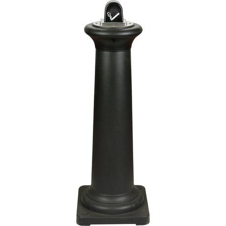Rubbermaid Groundskeeper Tuscan™ Cigarette Waste Collector, Free-Standing, Metal, 1 US gal. Capacity, 38-1/2" Height