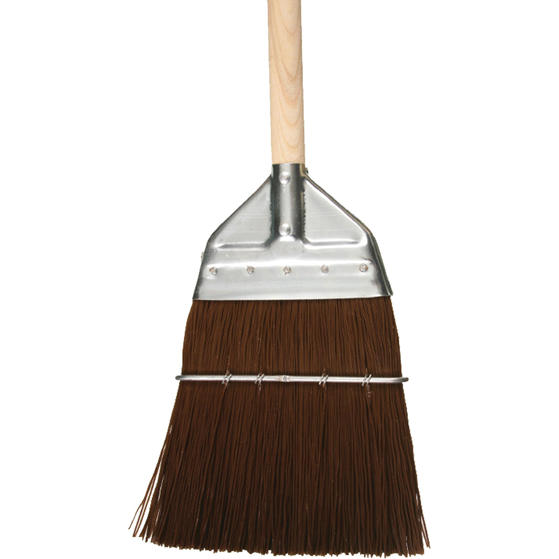 Felton Brushes Railway & Track Broom, Wood Handle, Polypropylene Bristles, 56" L