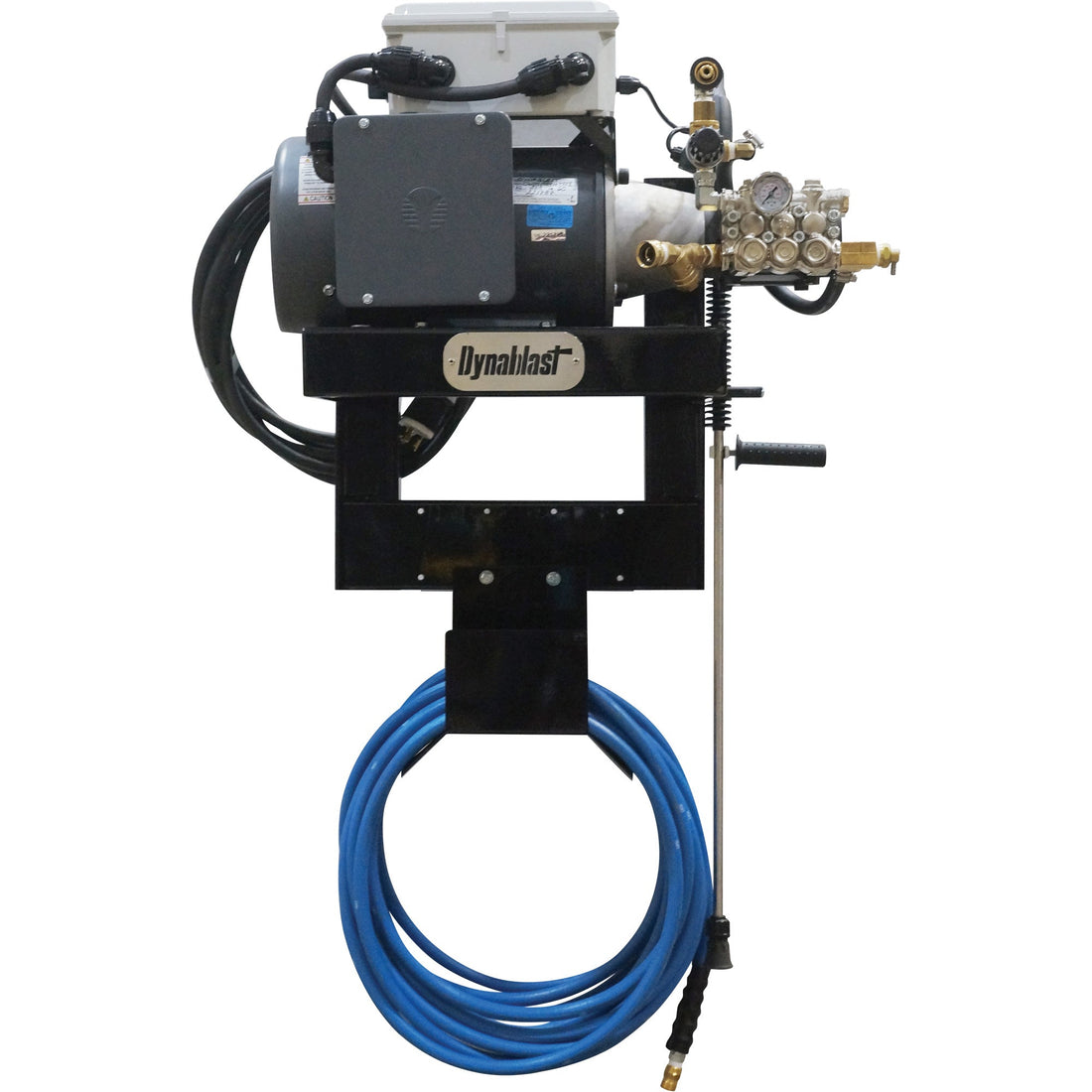 Dynablast Equipment 230V Wall Mounted Hot & Cold Water Pressure Washer, Electric, 1900 PSI, 4 GPM
