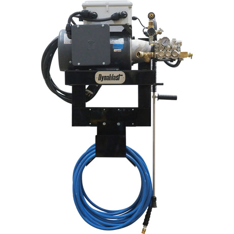Dynablast Equipment 230V Wall Mounted Hot & Cold Water Pressure Washer, Electric, 1900 PSI, 4 GPM