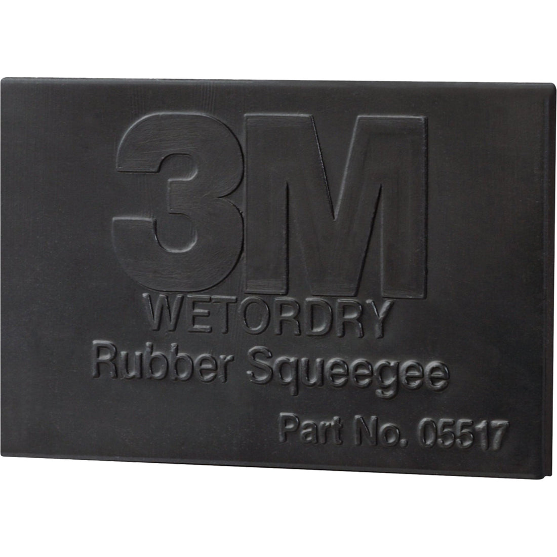 3M Wetordry™ Rubber Squeegee, 3", Rubber