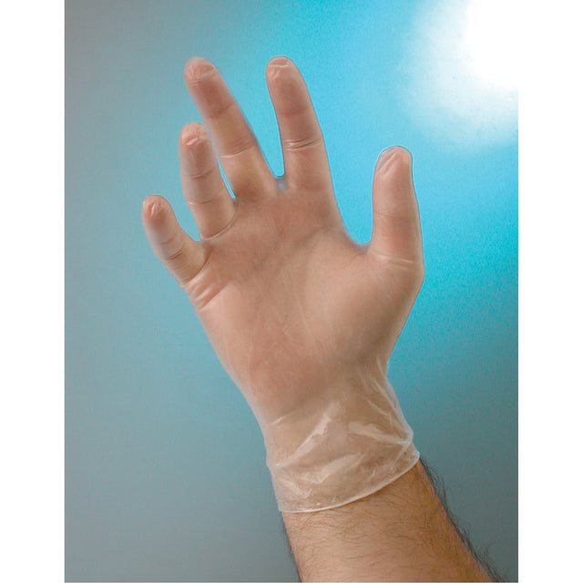 Medicom Examination Grade Gloves, Vinyl, 4-mil, Powder-Free, Clear, Class 2