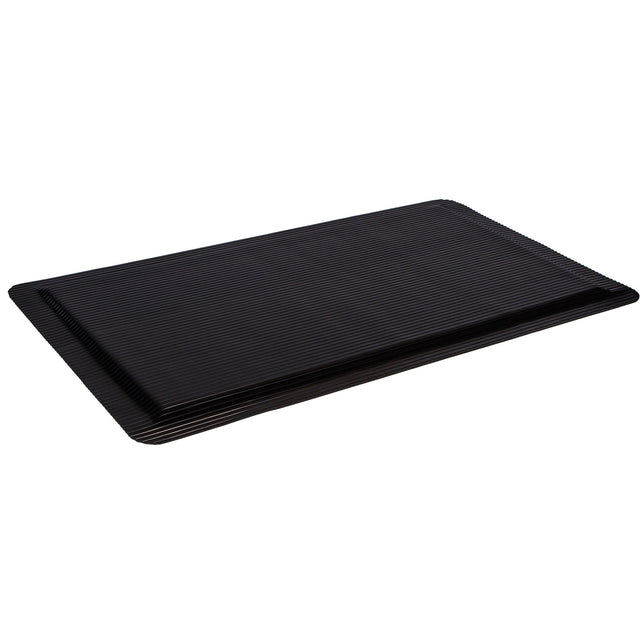 Mat Tech Ergo-Ease™ Mats, Ribbed, 2' x 3' x 7/8", Black, Rubber/Sponge