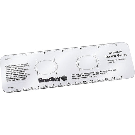 Bradley Eyewash Test Gauges