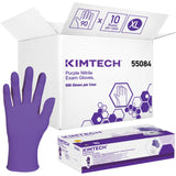 Ansell Kimtech™ Examination Gloves, X-Large, Nitrile, 6-mil, Powder-Free, Purple, Class 2